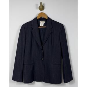 Vertigo Paris Women’s Denim Slim-fit Blazer Jacket Size L